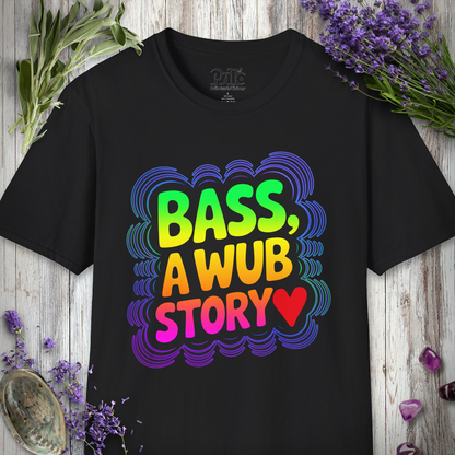 "A Wub Story (Typography)" T-SHIRT