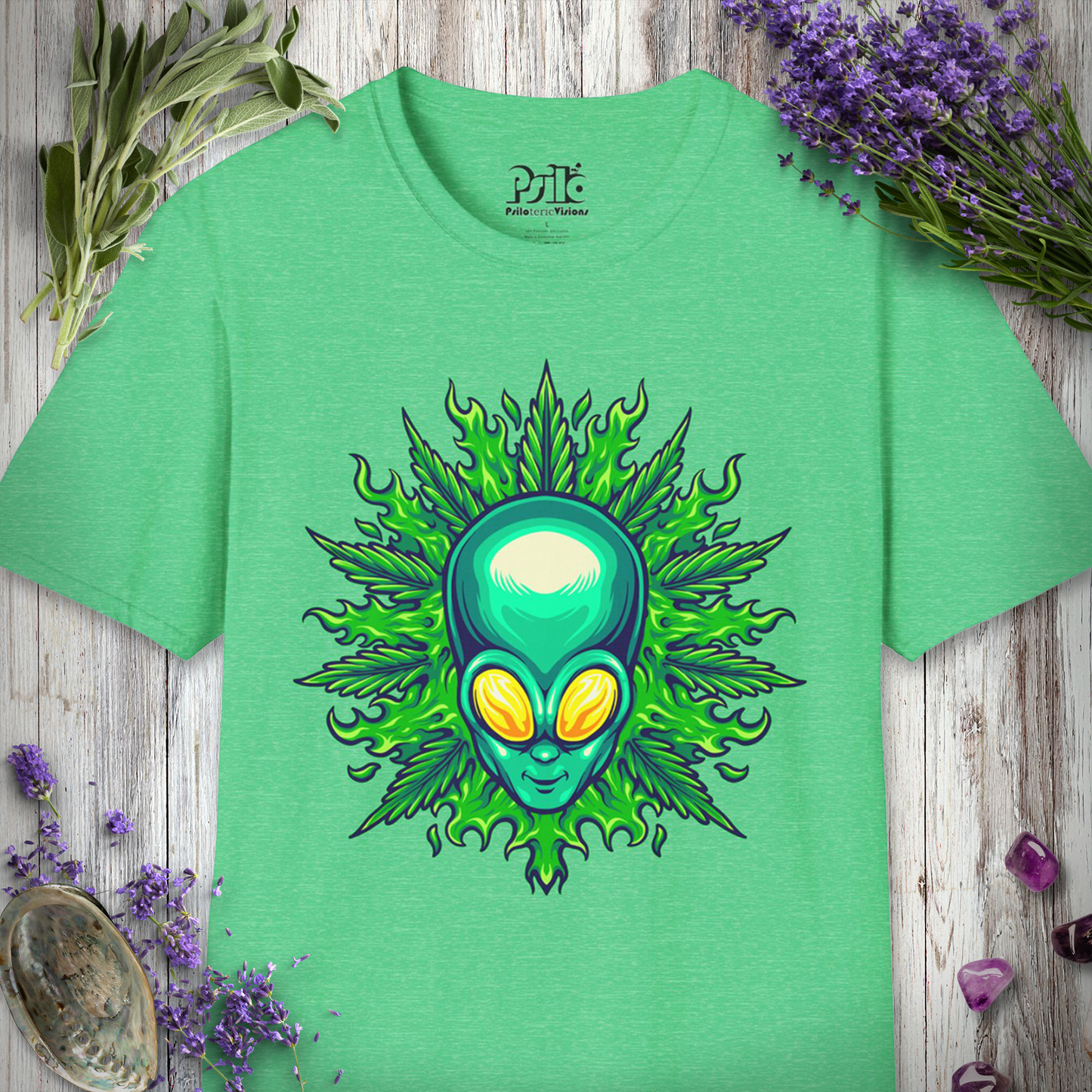 Alien Leaf T-SHIRT