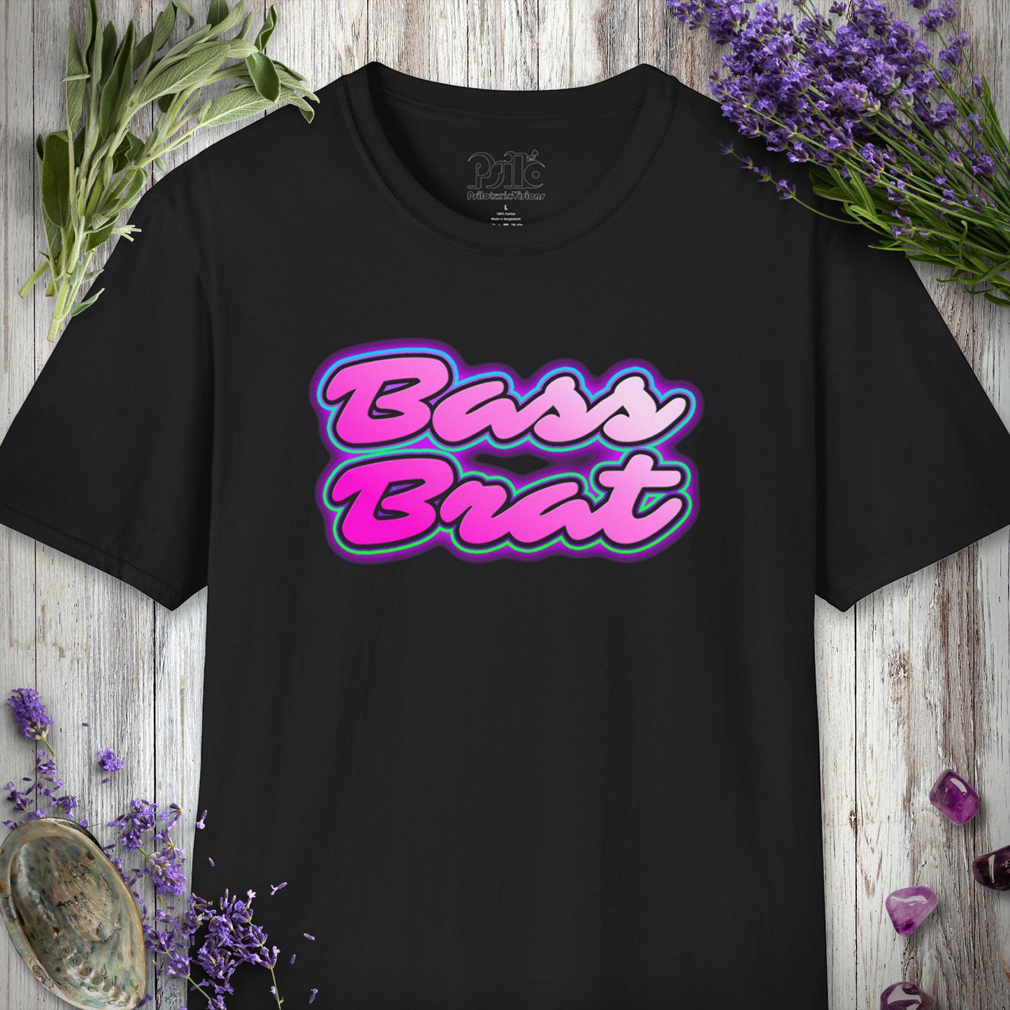 "Bass Brat (Pink)" T-SHIRT