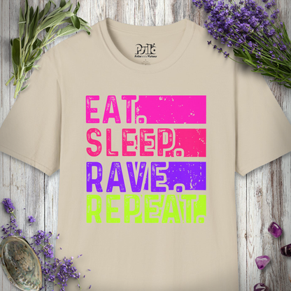 "Eat Sleep Rave Repeat Grunge" T-SHIRT