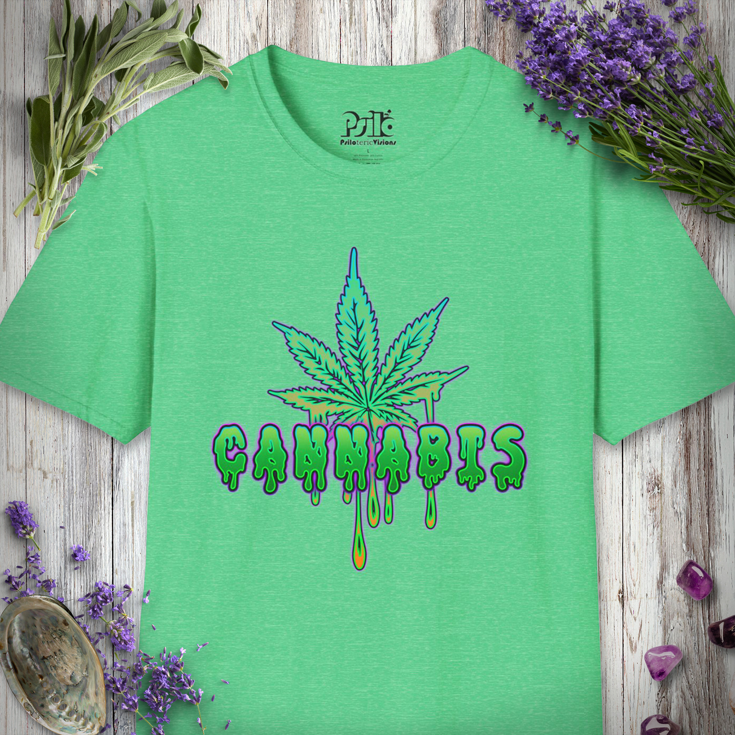 Trippy Cannabis T-SHIRT