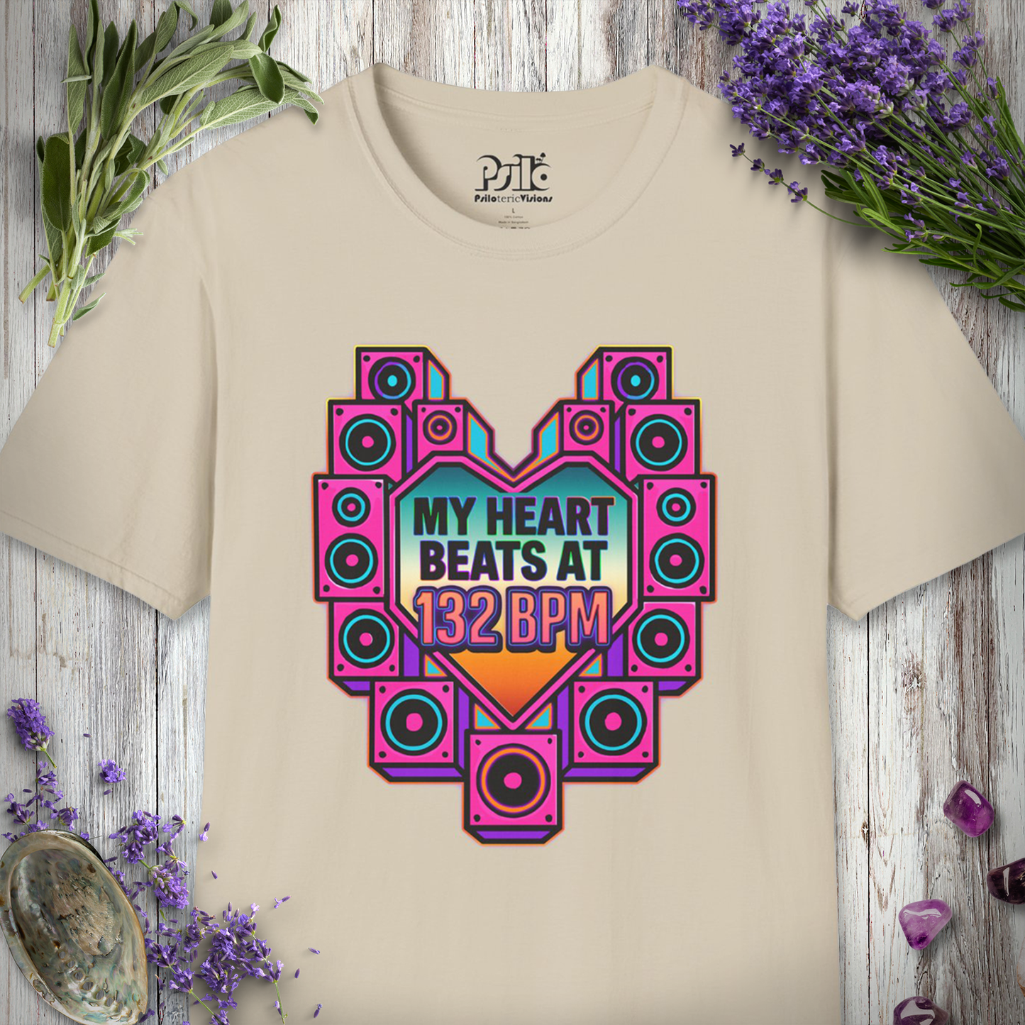 "Heart Beats At 132 BPM" T-SHIRT