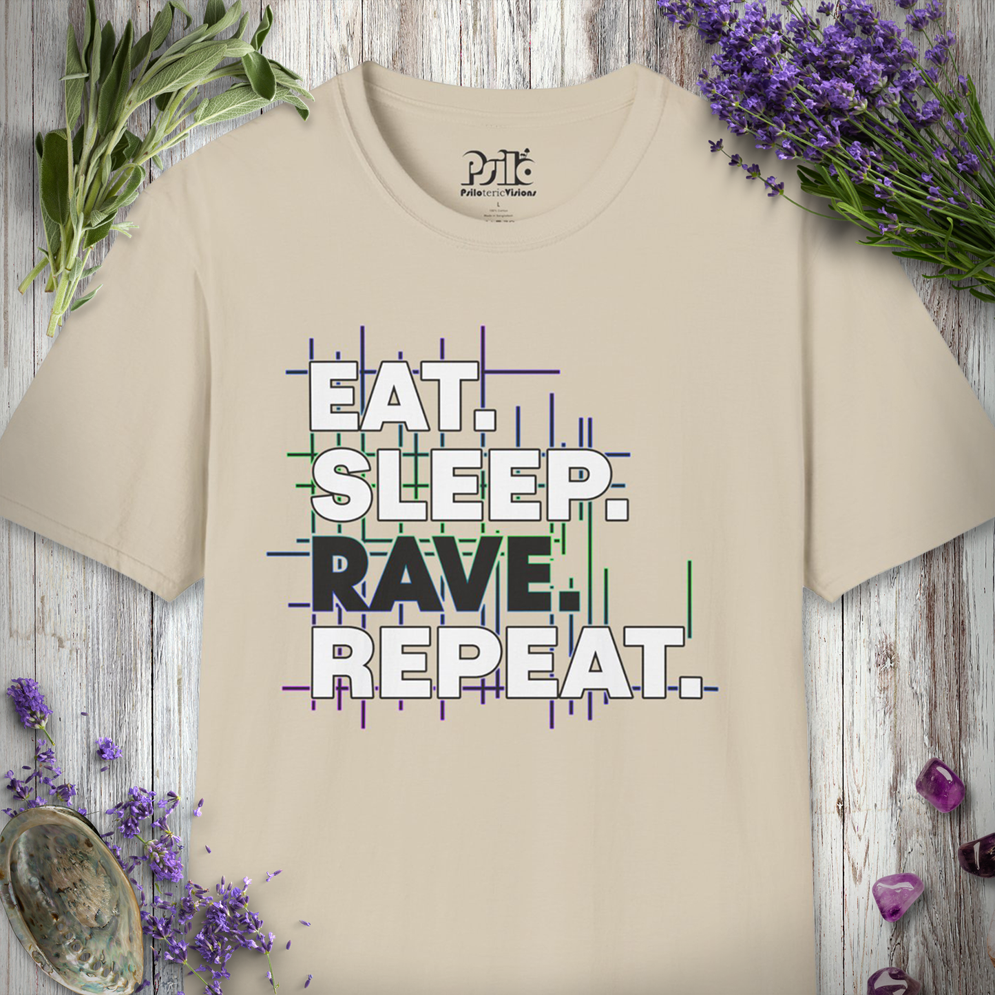 "Rave Repeat" T-SHIRT