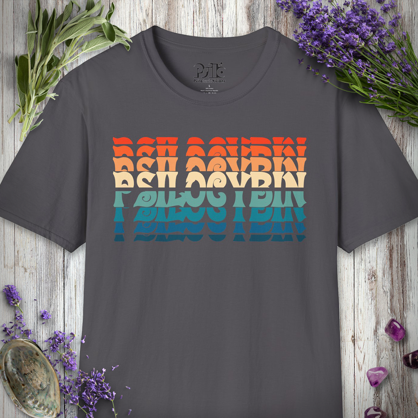 Psilocybin Text Effect T-Shirt