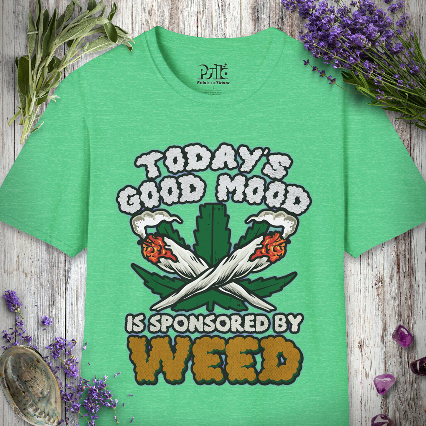 Sponsored By Weed T-SHIRT