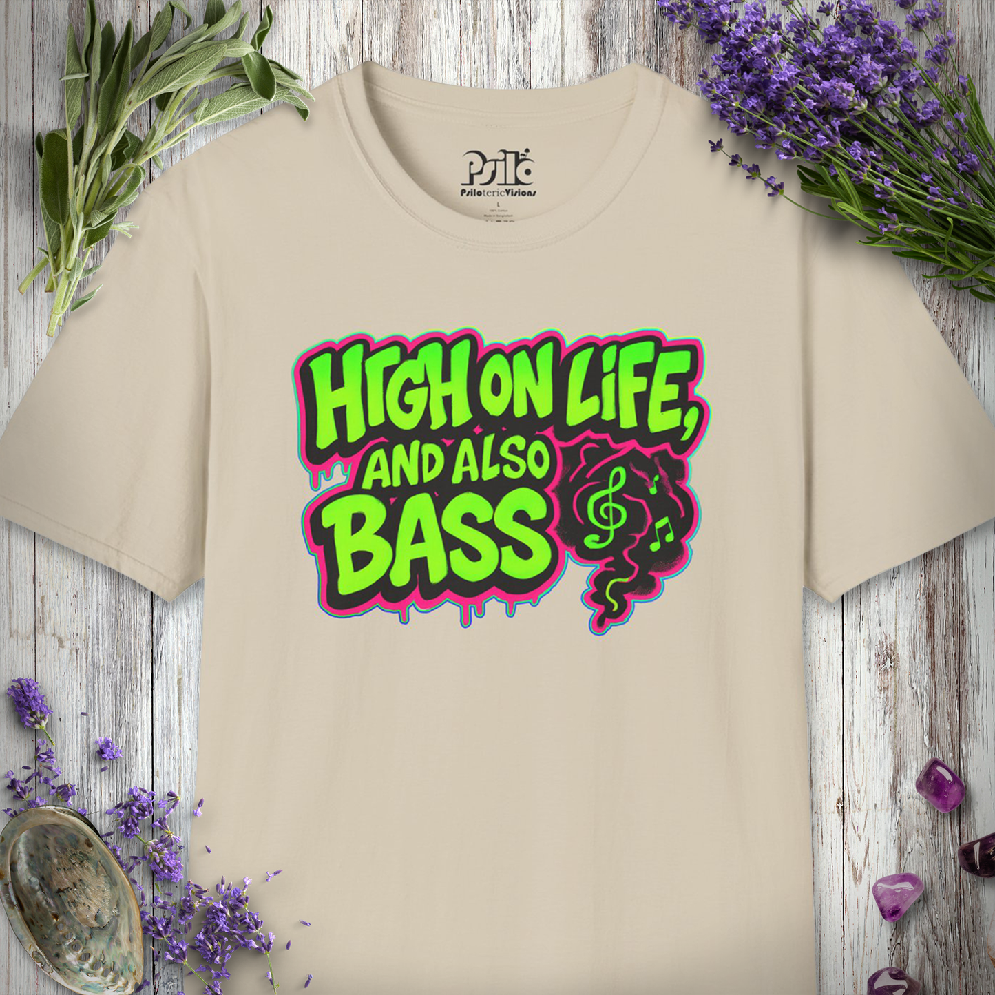 "High On Bass" T-SHIRT