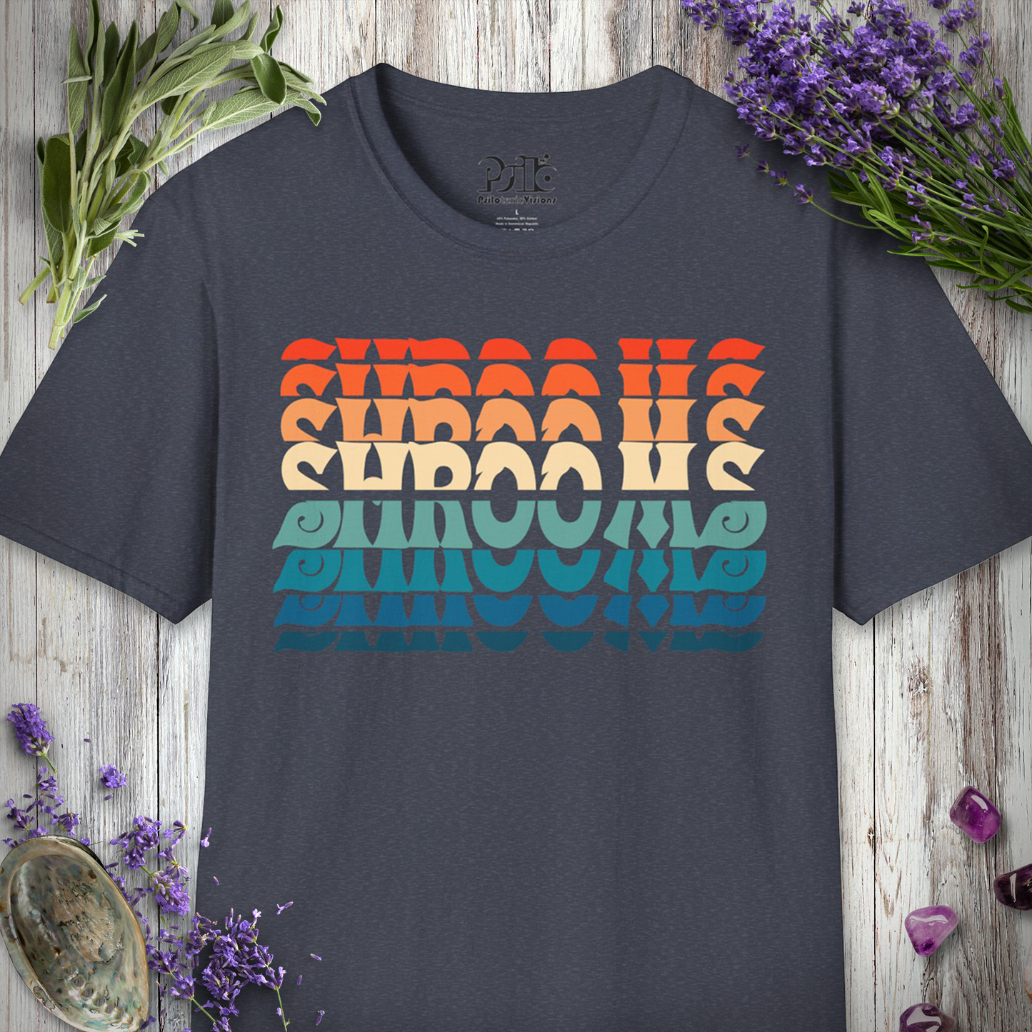 Shrooms Text Effect T-SHIRT