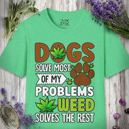 Weed Solves Problems T-SHIRT