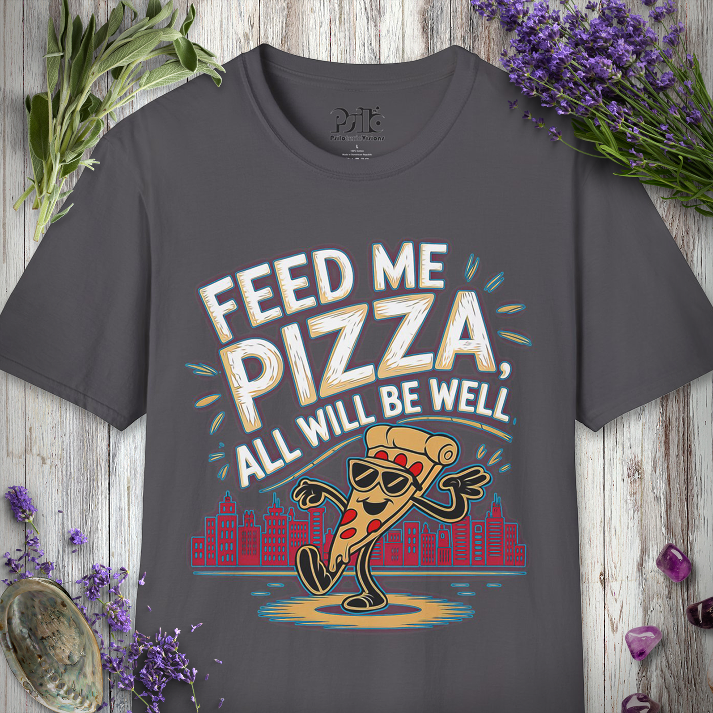 Feed Me Pizza T-SHIRT