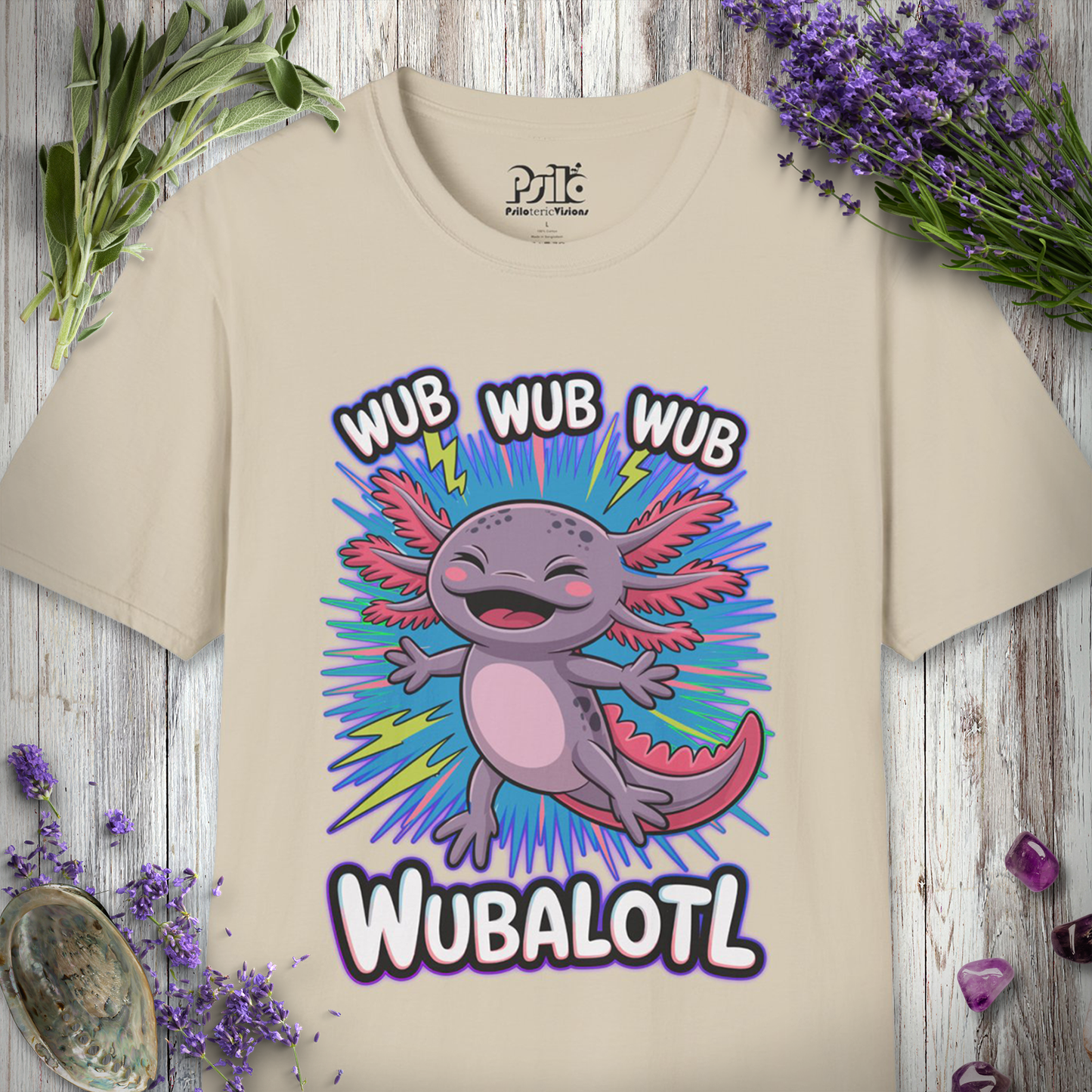 "Wubalotl (Purple)" T-SHIRT