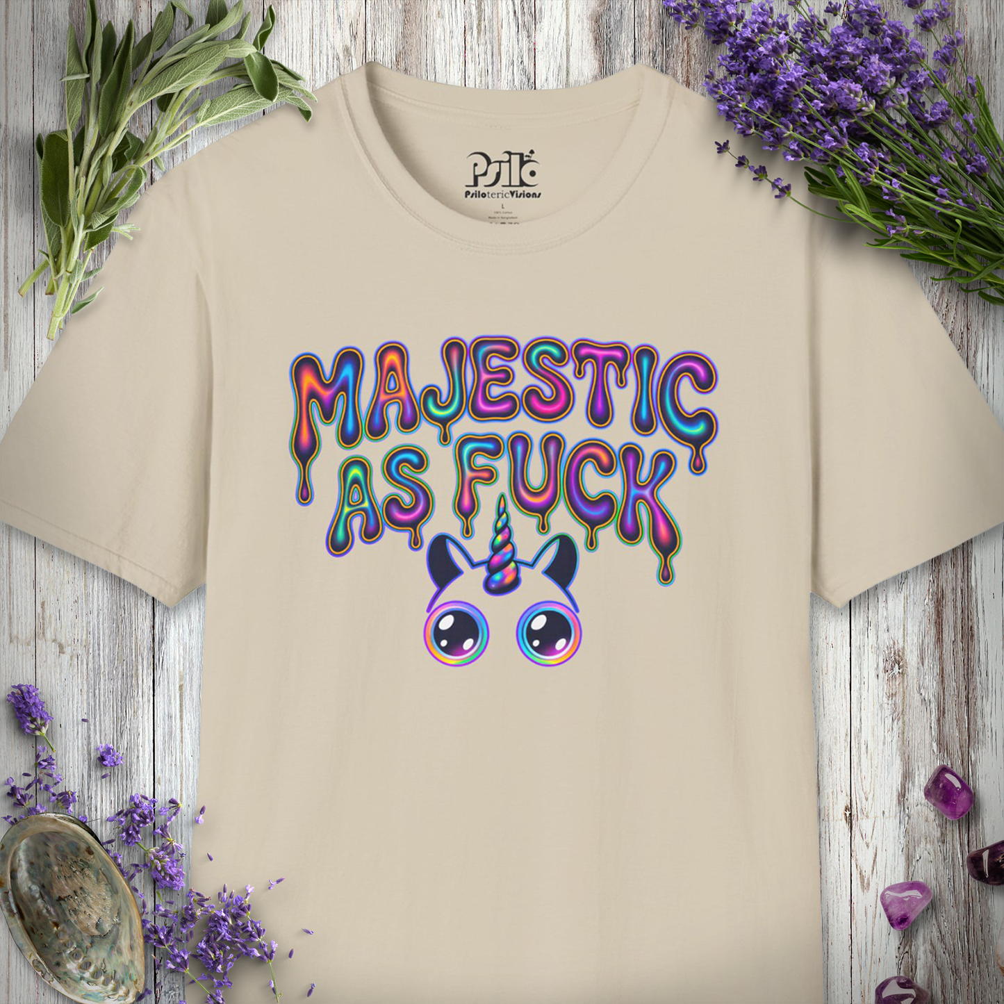 "Peeking Majestic As F***" T-SHIRT