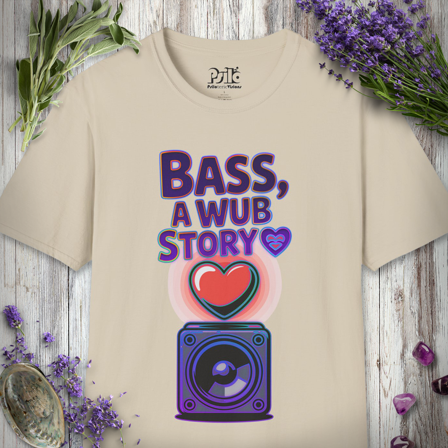 "A Wub Story (Sub Heart) V2" T-SHIRT