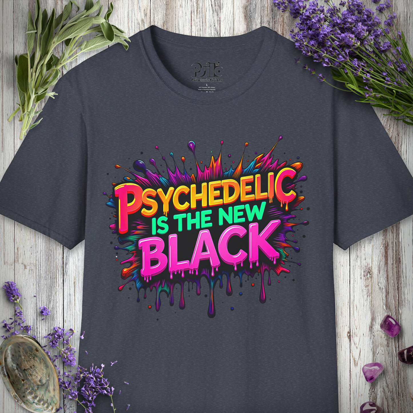 Psychedelic Is The New Black T-SHIRT