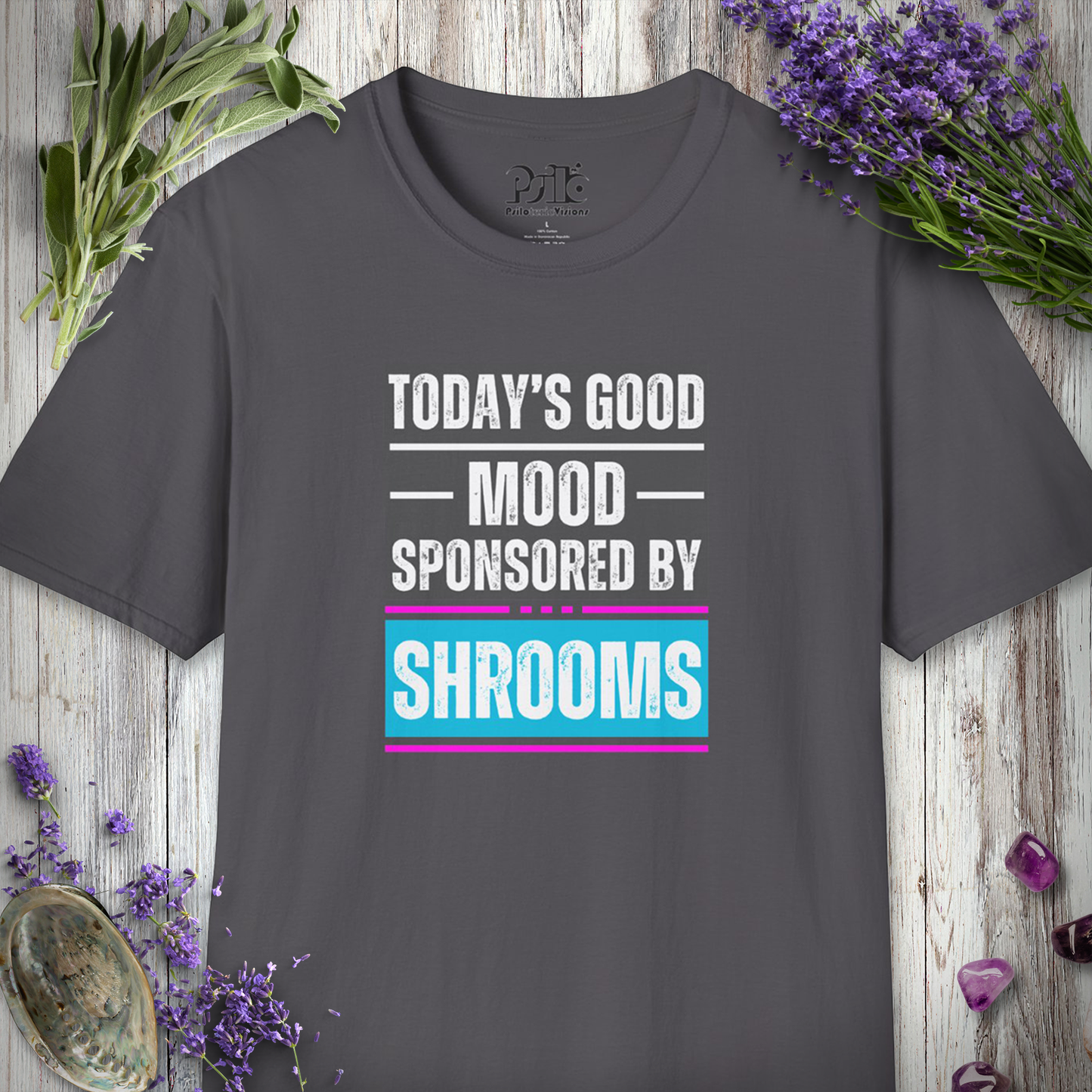 Sponsored By Shrooms T-SHIRT *