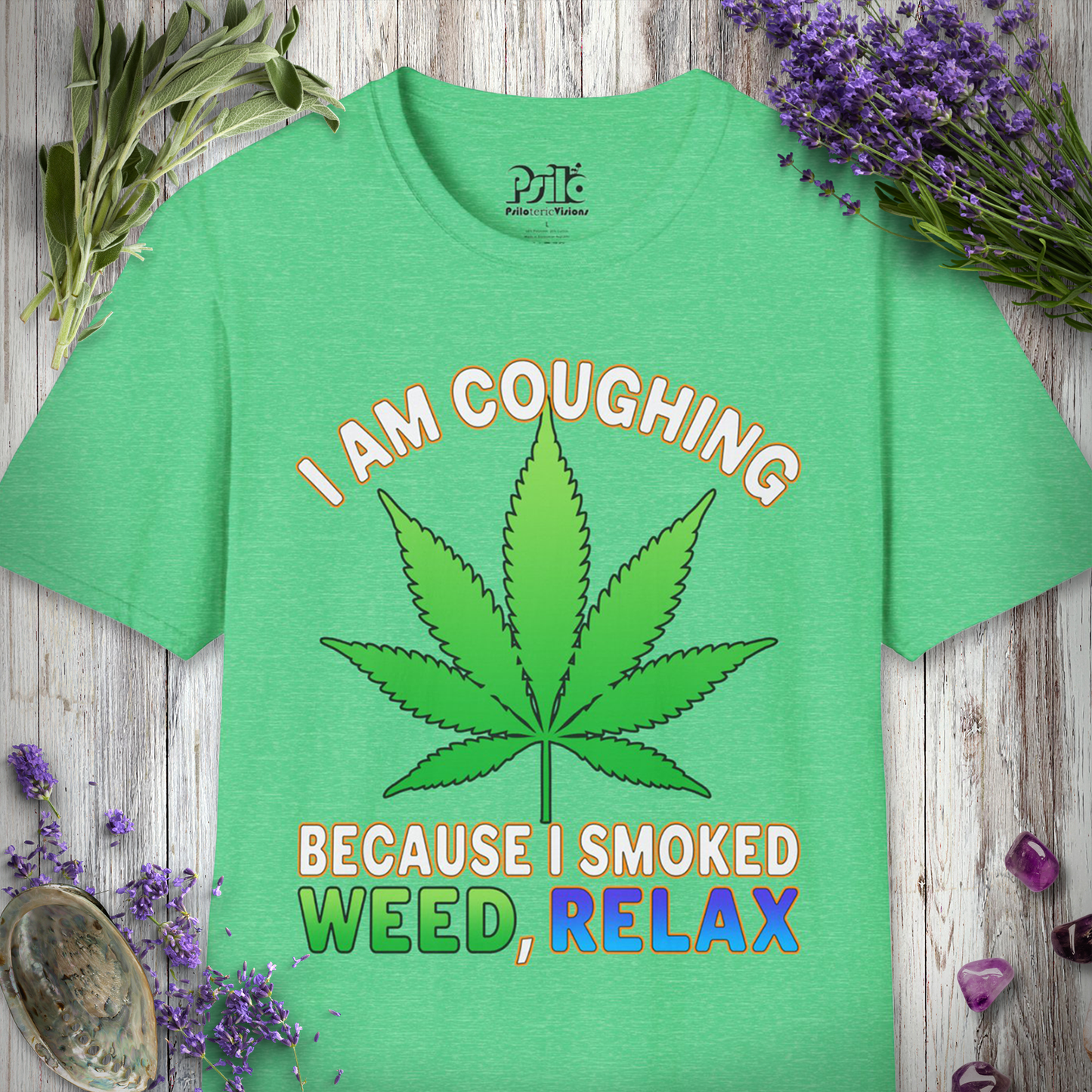 Weed Cough, Relax T-SHIRT