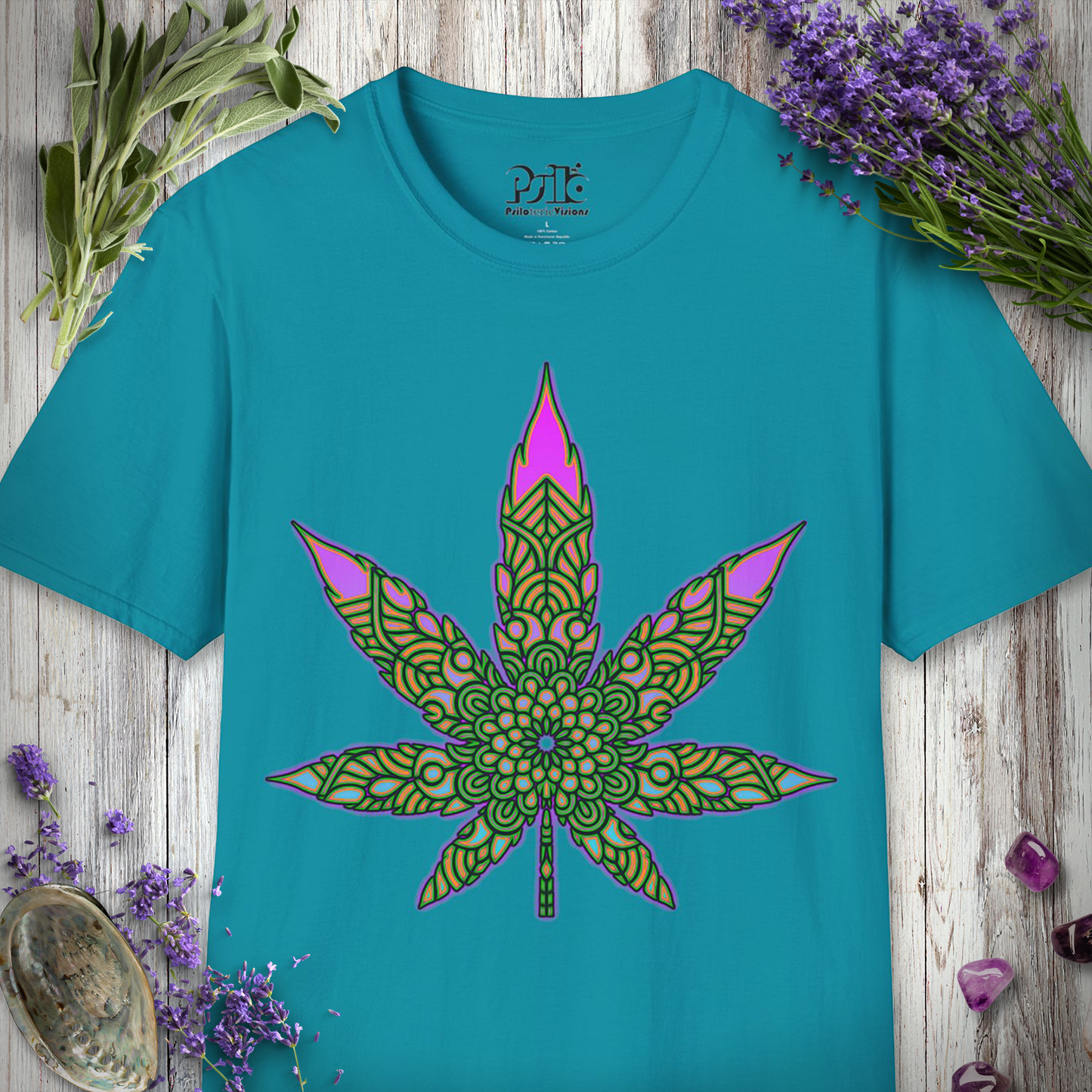 Cannabis Mandala T-SHIRT