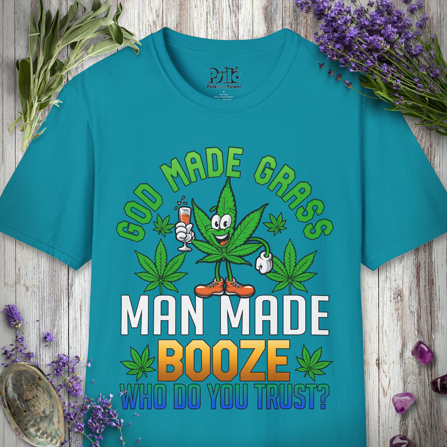 God Made Grass T-SHIRT