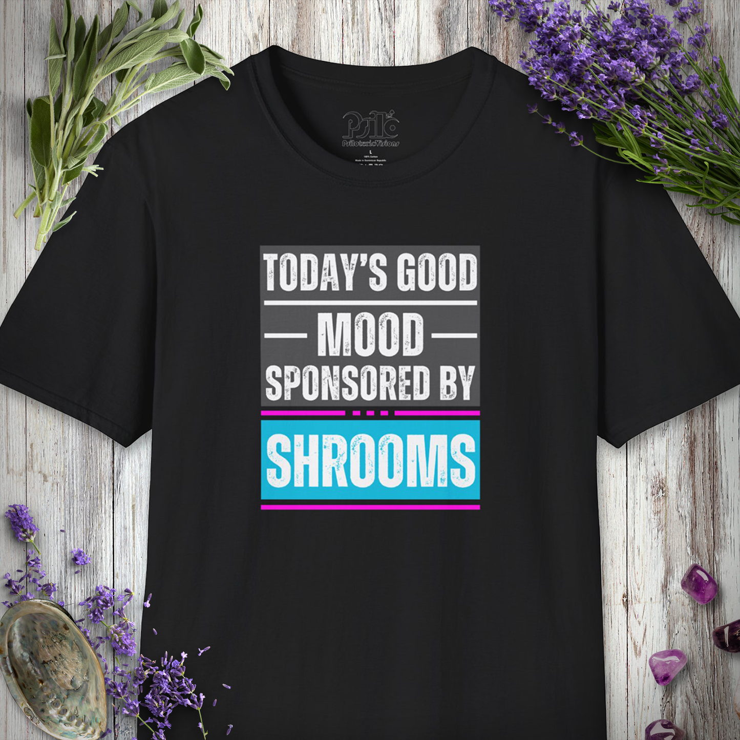 Sponsored By Shrooms T-SHIRT *