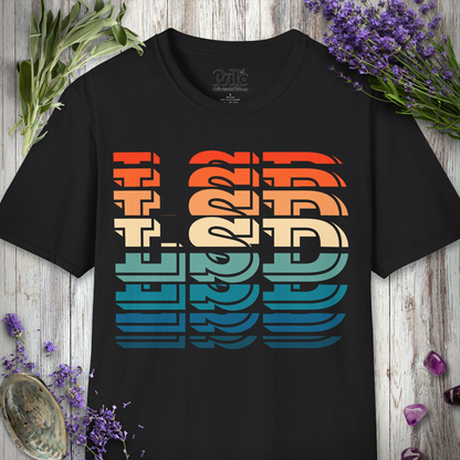 LSD Text Effect T-SHIRT