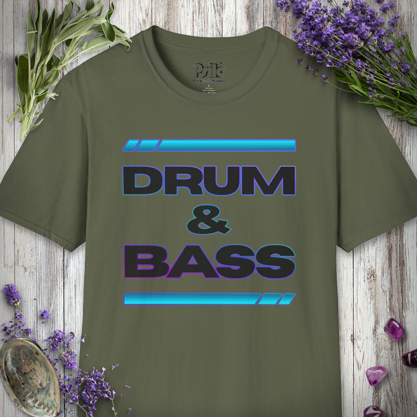 "Drum & Bass Bold" T-SHIRT