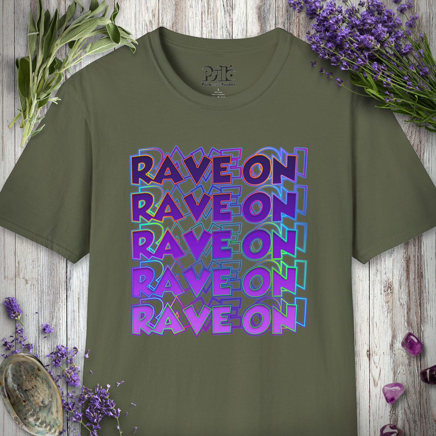 "Rave On" T-SHIRT