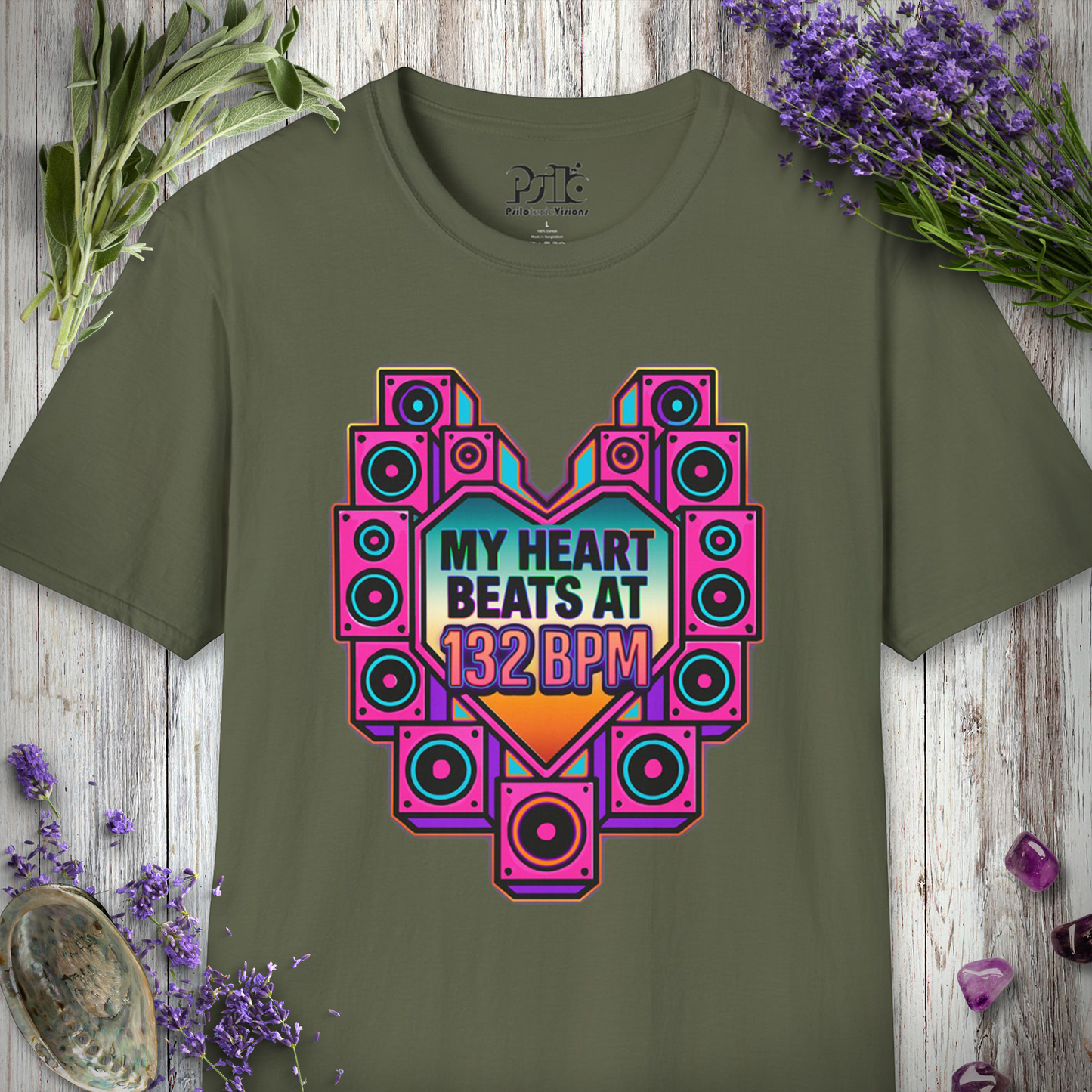 "Heart Beats At 132 BPM" T-SHIRT
