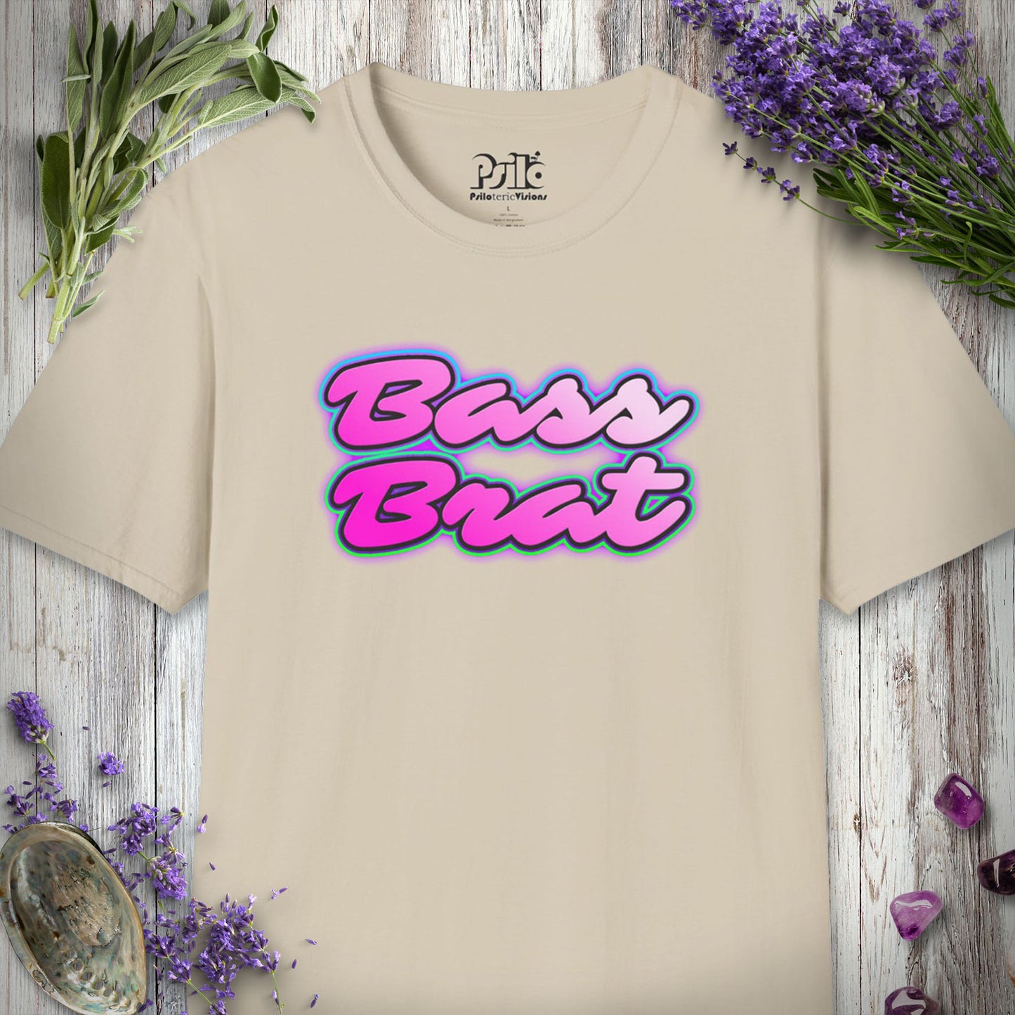 "Bass Brat (Pink)" T-SHIRT