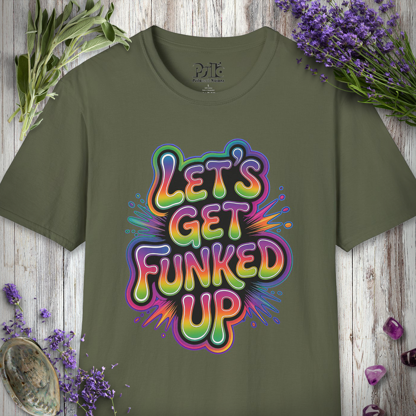 "Let's Get Funked Up" T-SHIRT