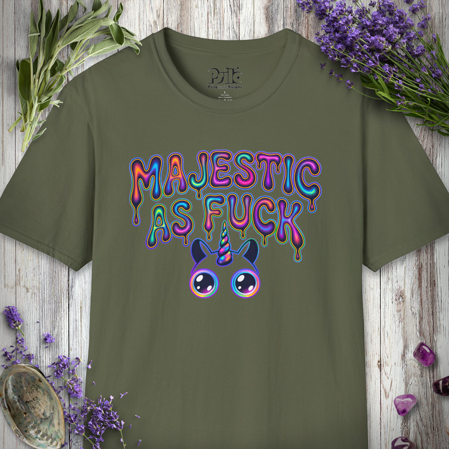 "Peeking Majestic As F***" T-SHIRT
