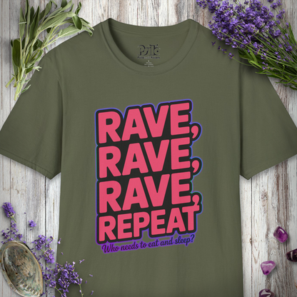 "Rave Rave Rave Repeat" T-SHIRT
