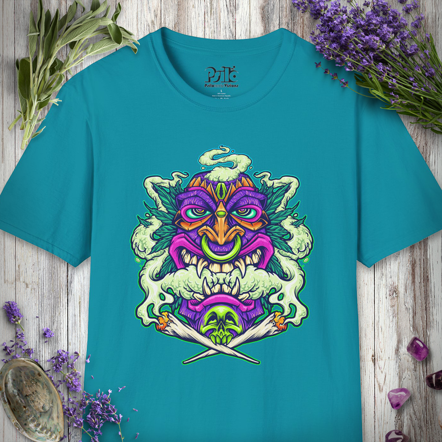 Blitzed Tiki God T-SHIRT