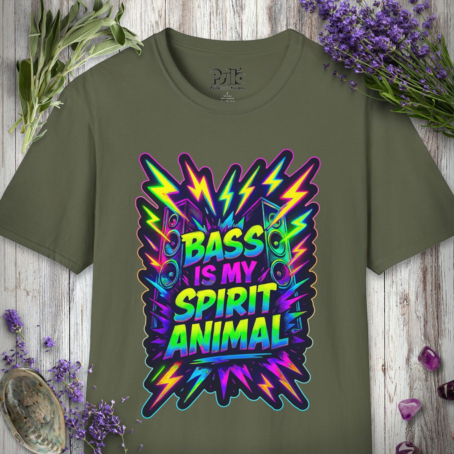 "Bass Is My Spirit Animal" T-SHIRT
