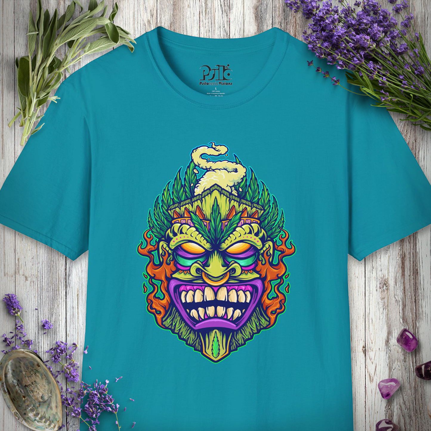 Marijuana Tiki T-SHIRT