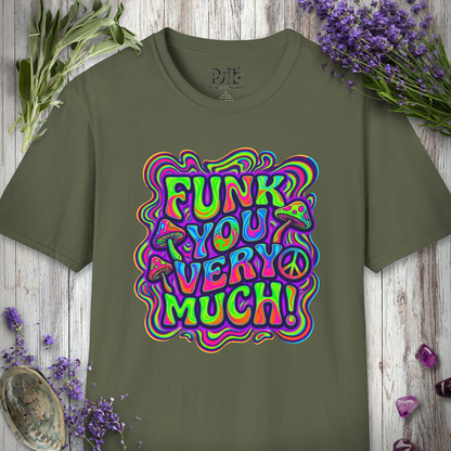 "Funk You Very Much - Neo Mushroom" T-SHIRT