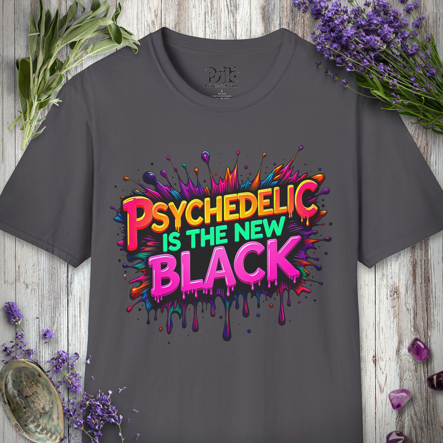 Psychedelic Is The New Black T-SHIRT