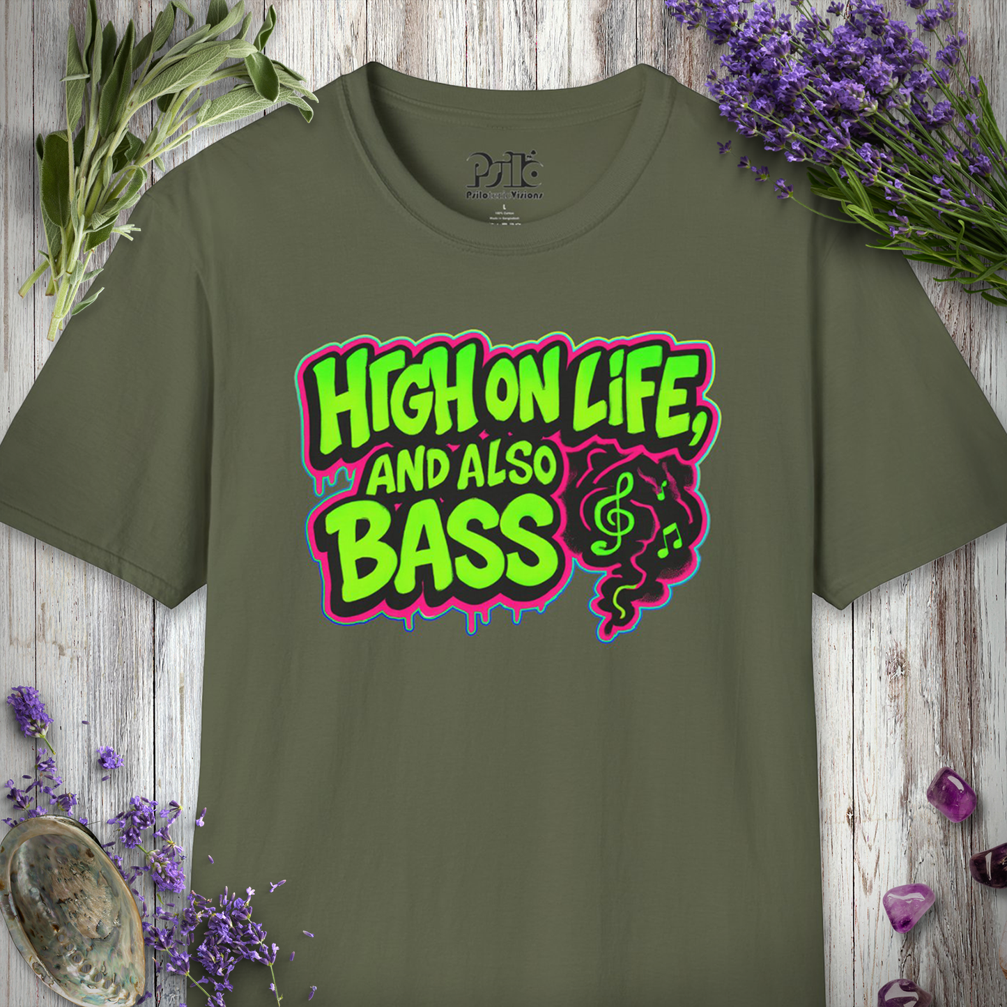 "High On Bass" T-SHIRT