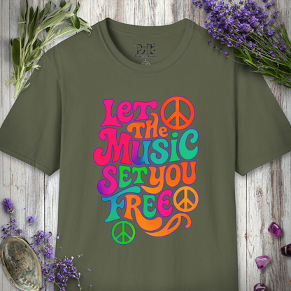 "Let The Music Set You Free" T-SHIRT
