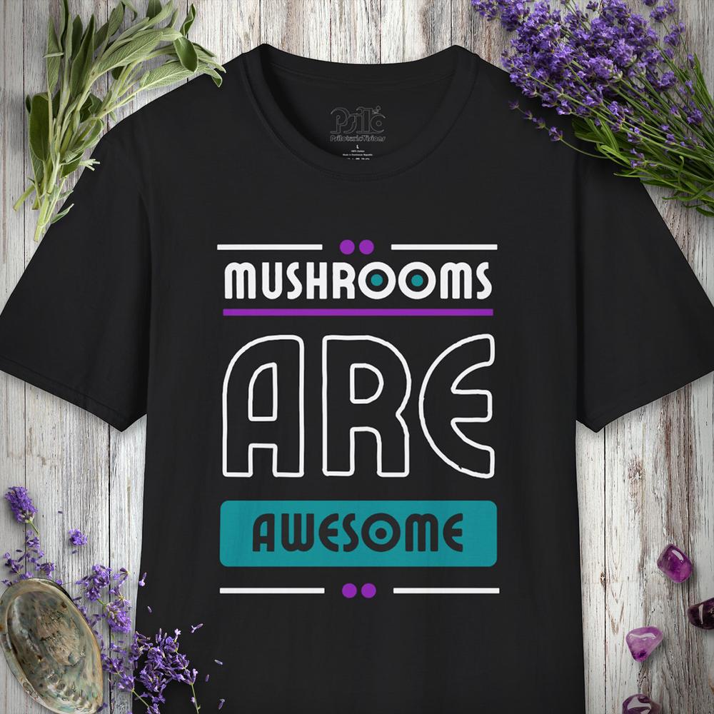 Mushrooms Are Awesome T-SHIRT