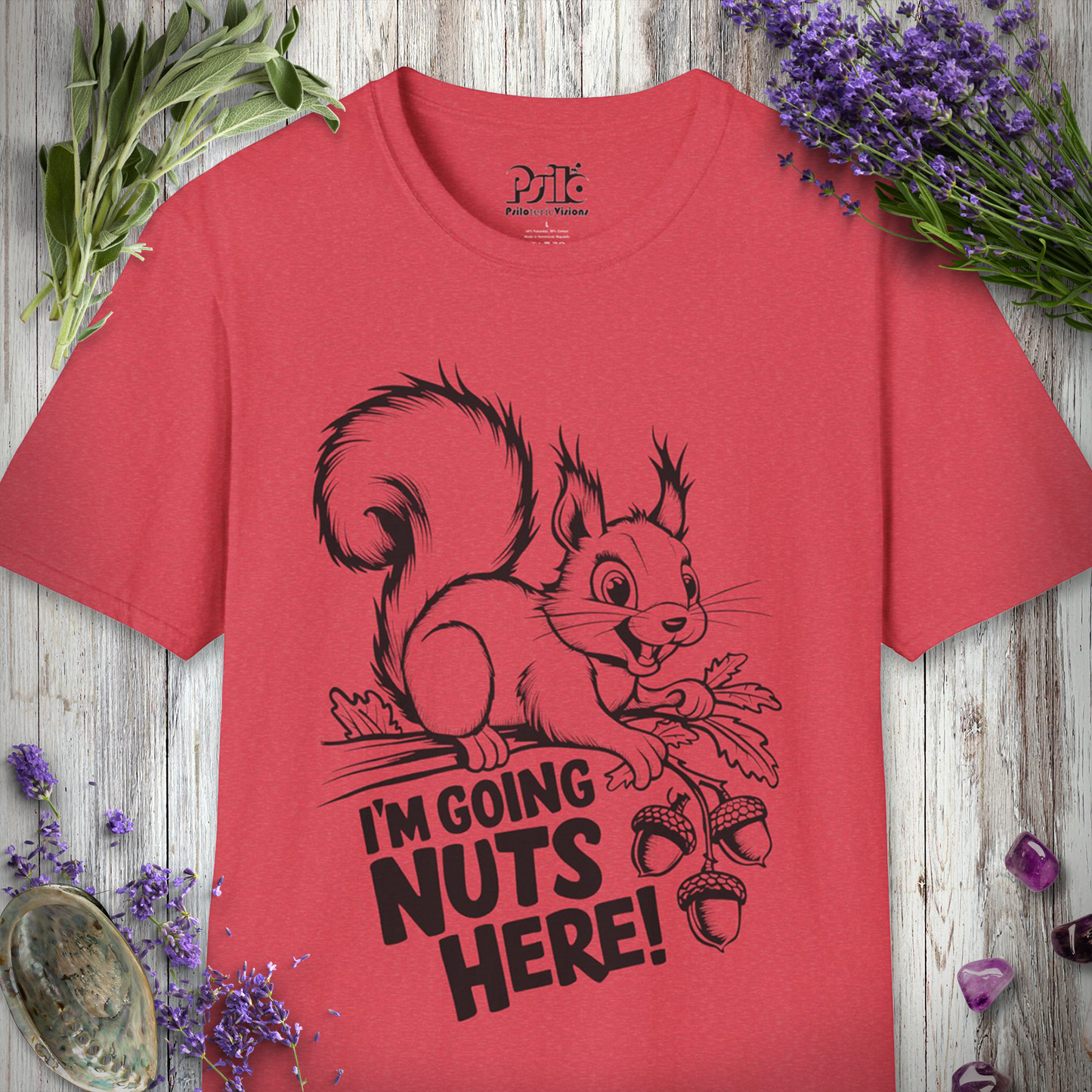 Going Nuts Here T-SHIRT