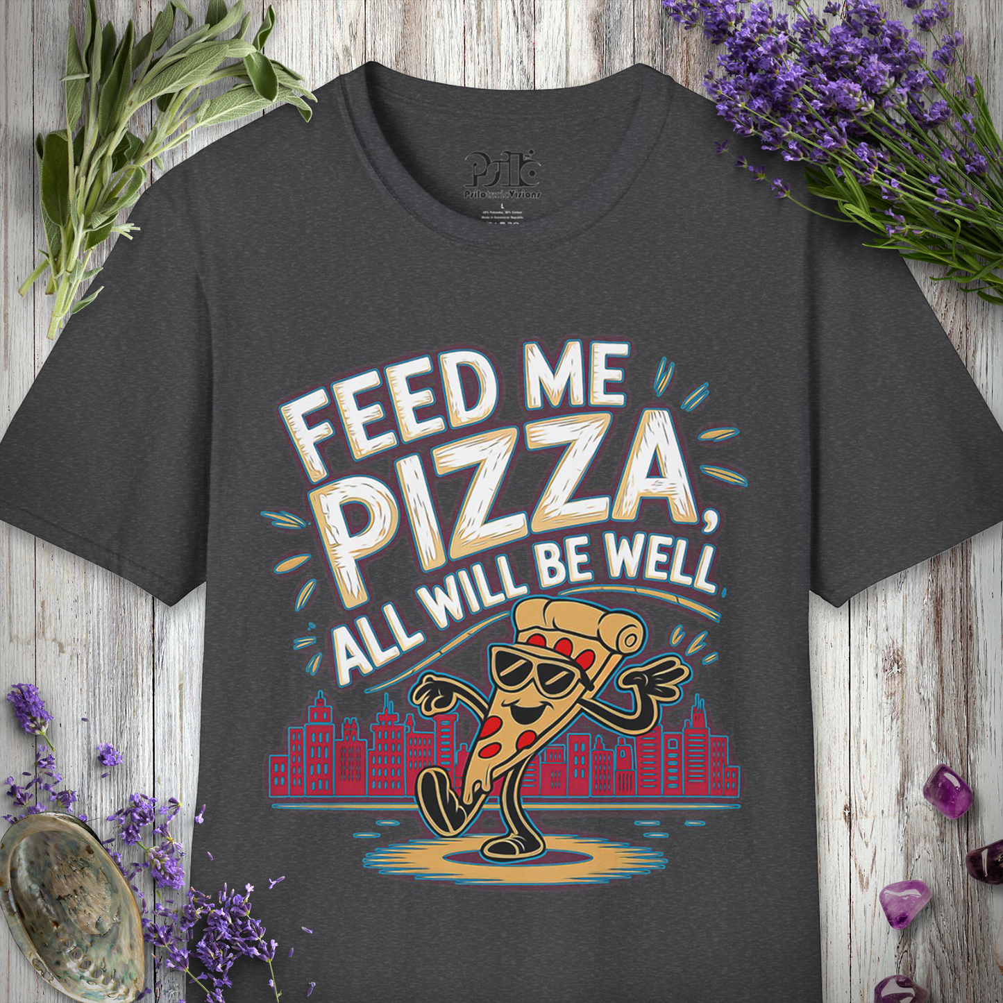 Feed Me Pizza T-SHIRT