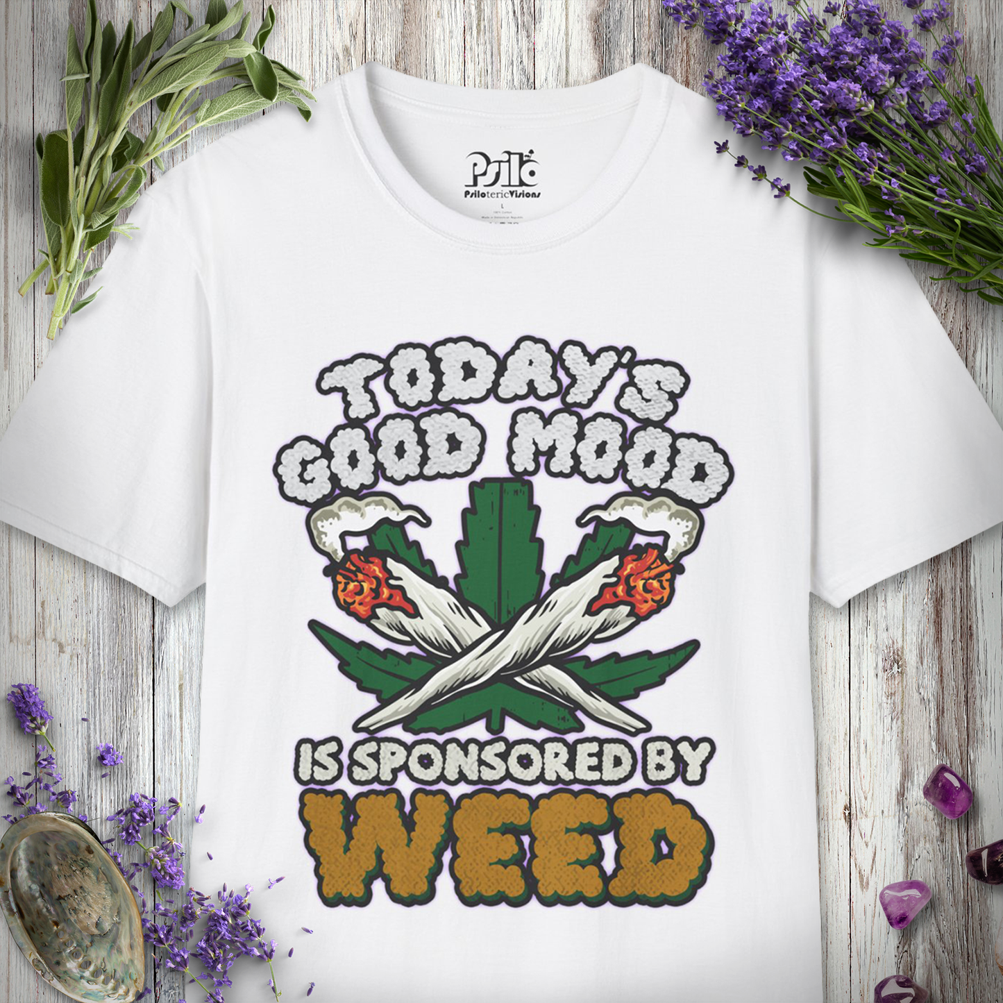 Sponsored By Weed T-SHIRT