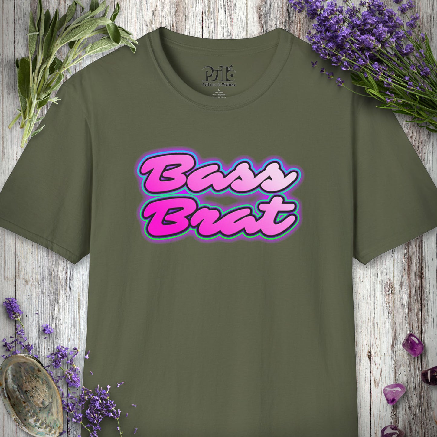 "Bass Brat (Pink)" T-SHIRT
