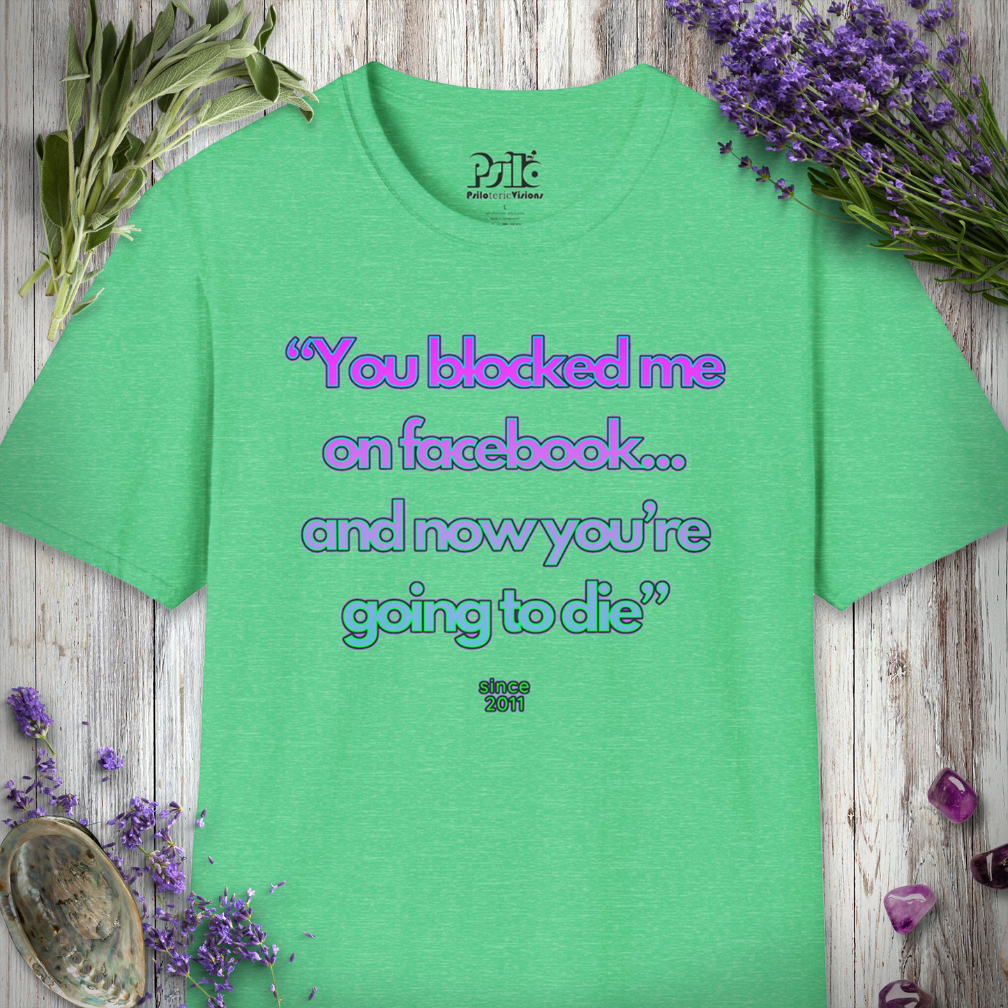 "Blocked Me On Facebook" T-SHIRT