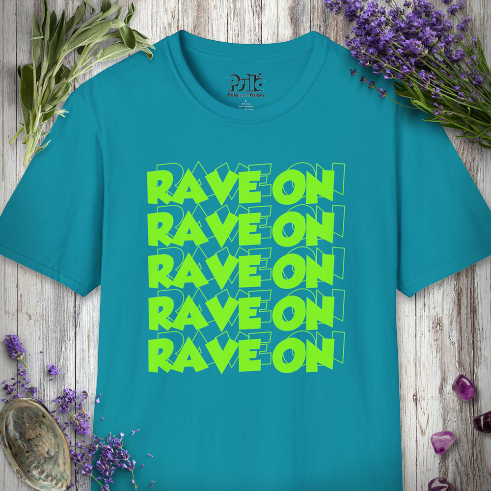"Rave On Green" T-SHIRT