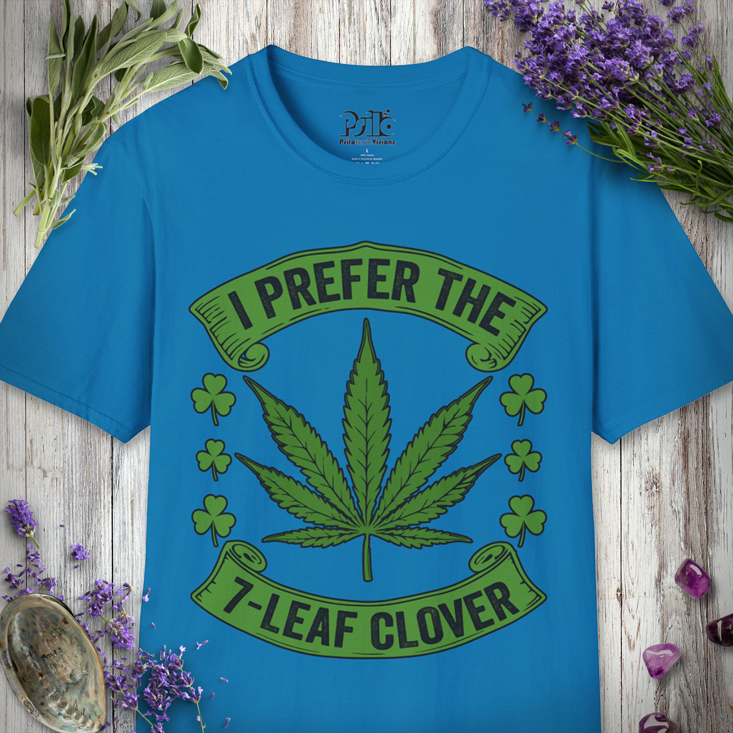 7 Leaf Clover T-SHIRT