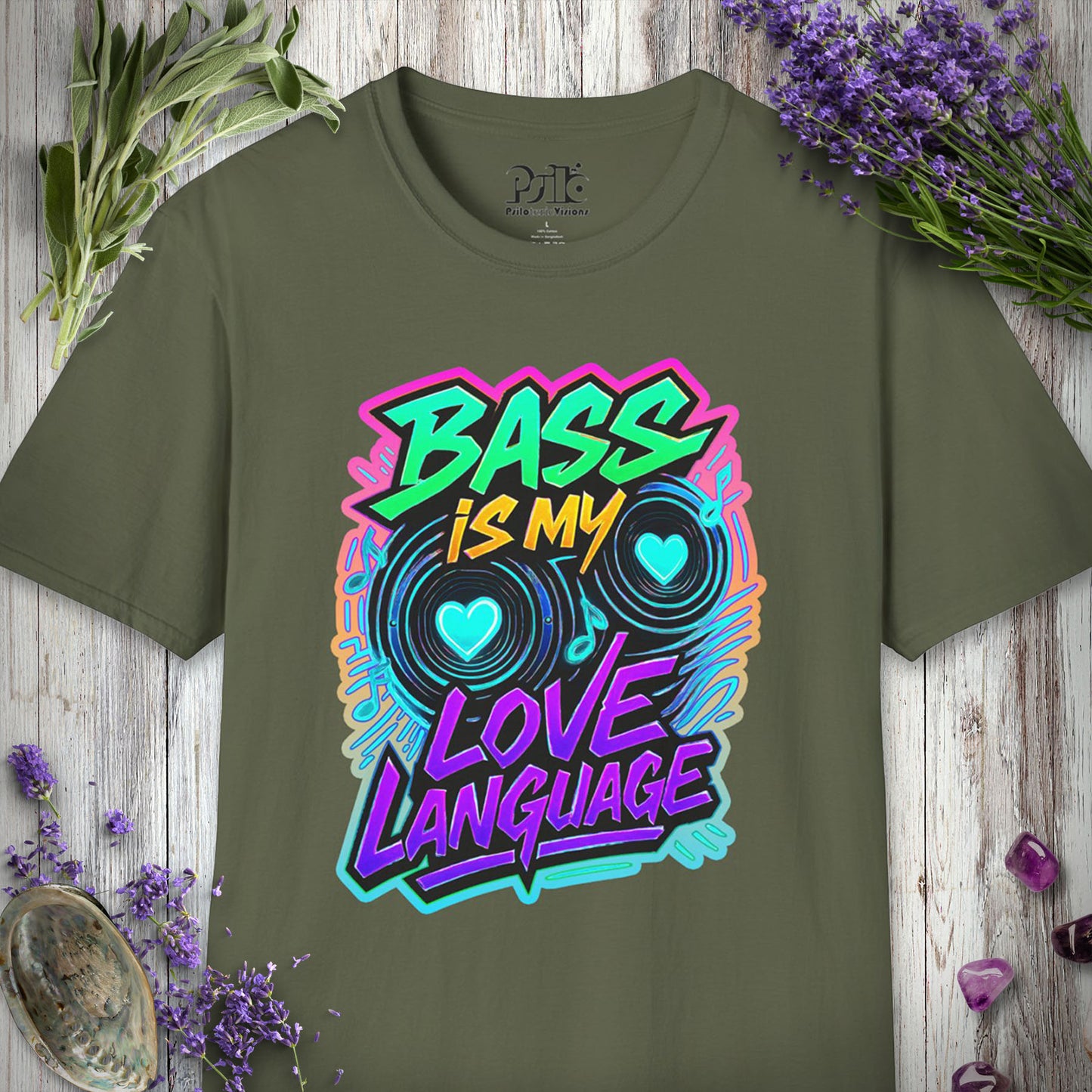 "Bass Is My Love Language" T-SHIRT