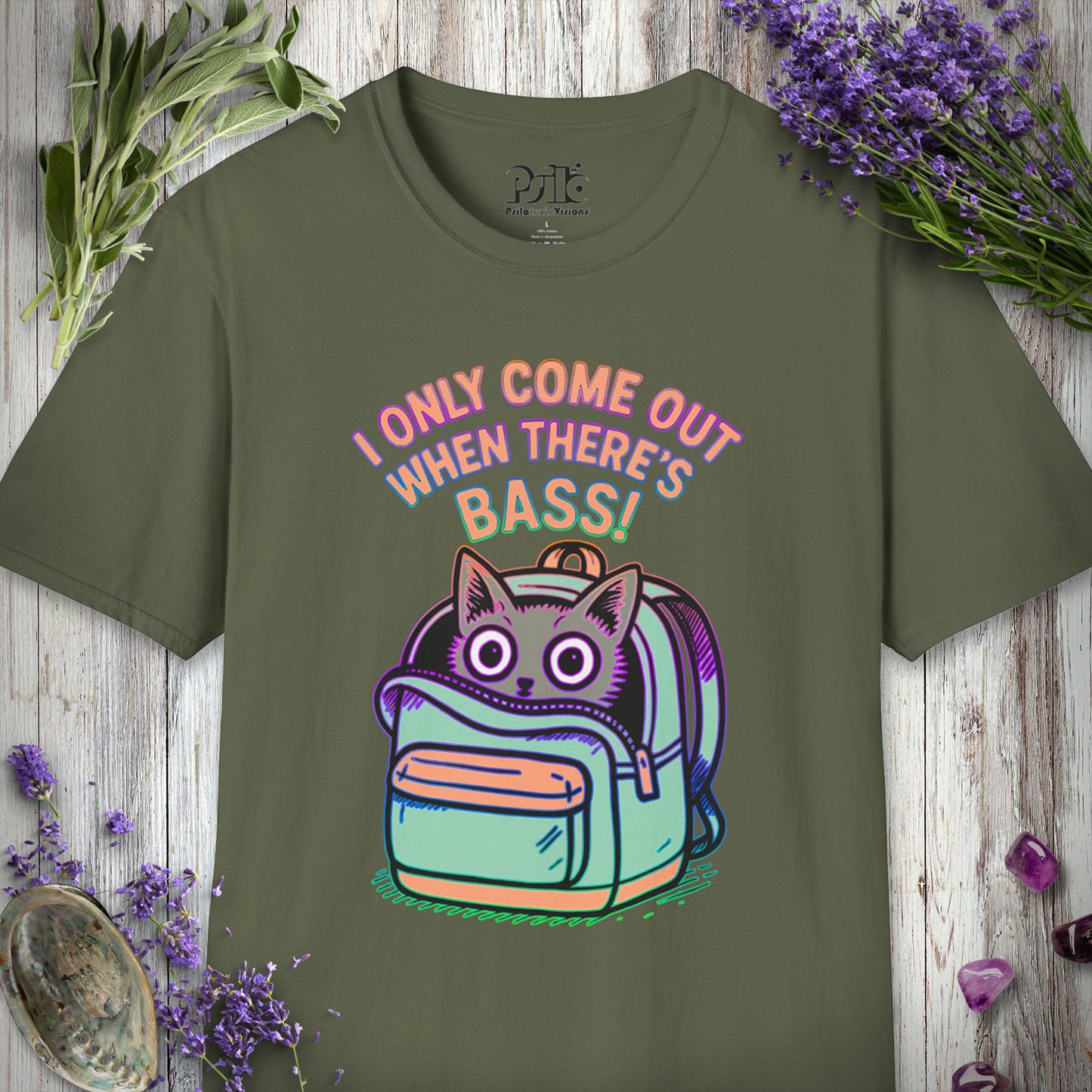 "When There's Bass" T-SHIRT