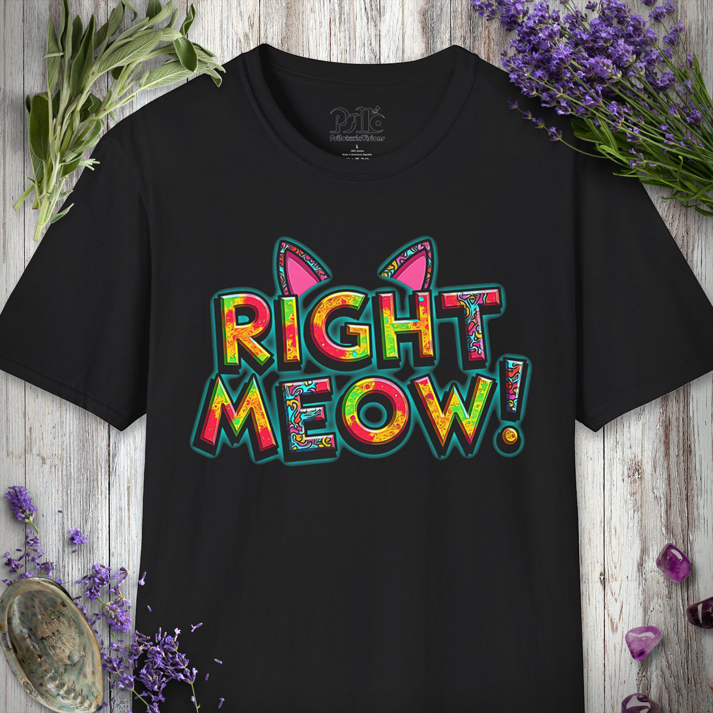 Right Meow T-SHIRT