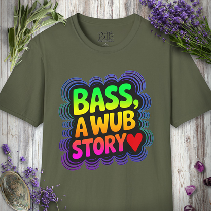 "A Wub Story (Typography)" T-SHIRT