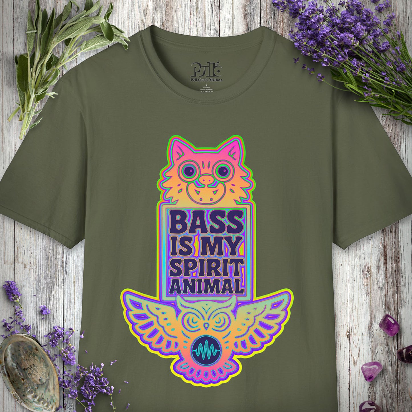 "Bass Is My Spirit Animal" T-SHIRT